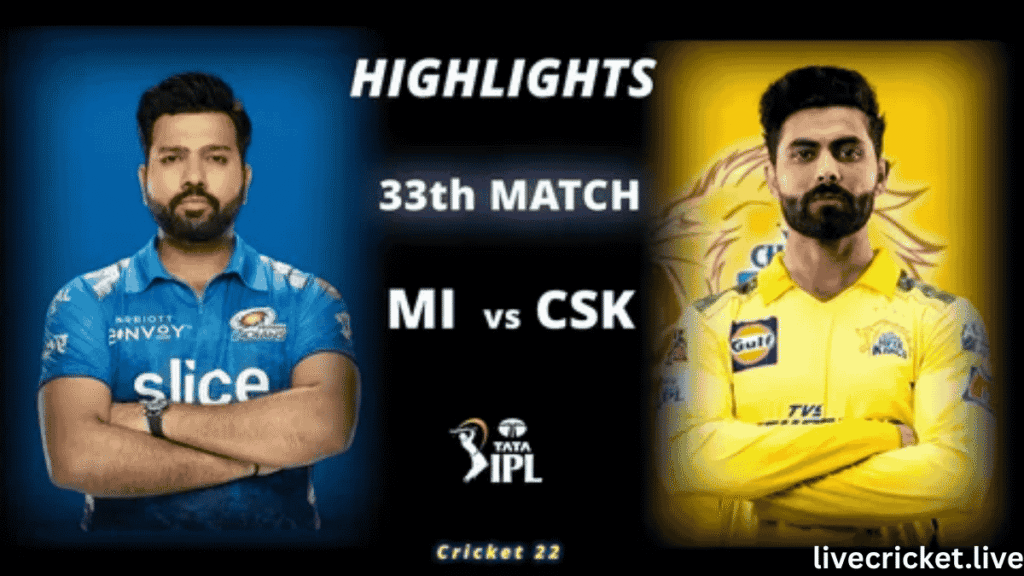 MI vs CSK Match Scorecard Epic IPL Rivalry Recap & Stats