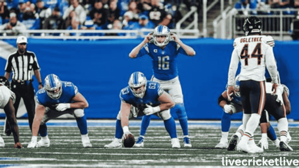 Chicago Bears vs Detroit Lions Match Player Stats