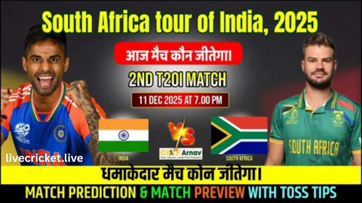  India vs South Africa 2nd T20 2025